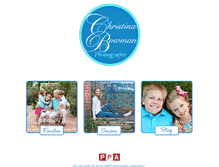 Tablet Screenshot of cbowmanphotography.com